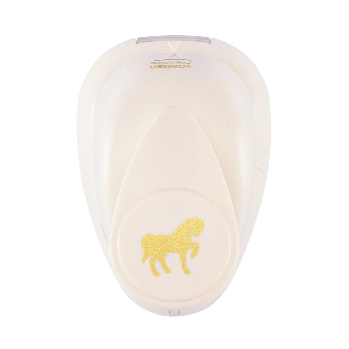 Vaessen Creative Craft Paper Punch - Horse - 1,2 x 1,3 cm - Circle Cutter for Crafting and Card Making
