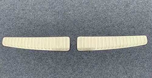 / 2Pcs ABS Stainless Steel Car Rear Door Tailgate Trunk Lid Protection Car Rear Bumper Guard Trunk Edge Trim Cover for Honda Odyssey 2018-2019-2020