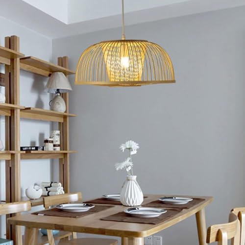 Suspension bambou tissé pour une ambiance japonaise apaisante dans votre chambre - 6