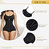 FeelinGirl-Women-Shapewear-Bodysuit-Tummy-Control-Fajas-Body-Shaper-for-Women-with-Zipper FeelinGirl Fajas Colombians Shapewear for Women Tummy Control Post Surgery Compression Garment Black XL