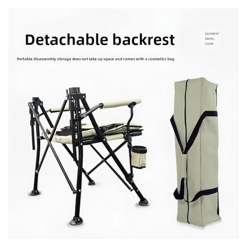 Fauteuil d'extérieur portable pour camping contre le mal de dos