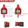 Power Probe Kit with Power Probe 4, Amperage Adapter Tip, and Pulse Modulation Width Adapter Tip for Automotive Electrical Diagnoses