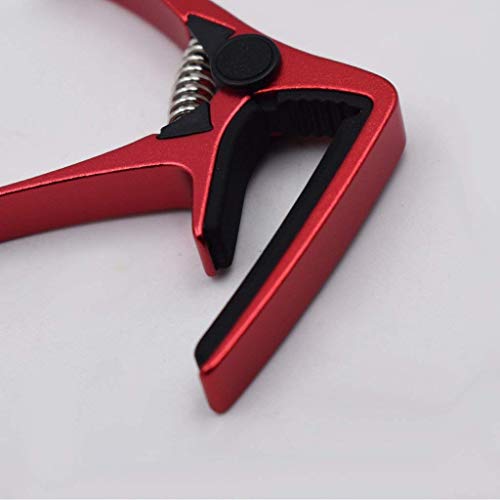 Ukulélé Guitare Capo Soin du goût Accordeur Guitare Ukulélé Métal Capo Soin du goût Instrument rouge Créatif et utile - Les Beatles, Paul McCartney, John Lennon, RIngo Starr, George Harrison Ukulélé Guitare Capo Soin du goût Accordeur Guitare Ukulélé Métal Capo Soin du goût Instrument rouge Créatif et utile – Image 3