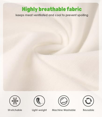 Elk Game Bags 5 Pack, Essential Hunting Gear & Accessories, Field Dressing Quarter Meat Bag, Medium to Large Wild Hunting Gear Bag for Elk, Deer, Caribou,and Moose - Image 5