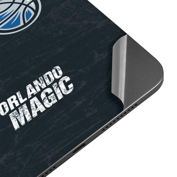 Skinit Decal Tablet Skin Compatible with iPad Mini 7 (2025) - Officially Licensed NBA Orlando Magic Black Secondary Logo Design