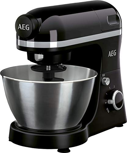 AEG KM 3300 Küchenmaschine / 1 PS / 6 Geschwindigkeitsstufen / Pulse-Funktion / inkl. umfangreiches Zubehör… – Bild 3