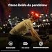 Lumos Ultra Smart Helmet | Casco da bicicletta | Luci LED anteriori...
