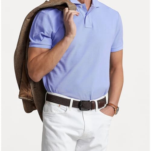 Image of SUOSDEY Men Stretch Braided Belt, Elastic Belt for Jeans Pants Casual Golf Belt 1 3 /8 inch