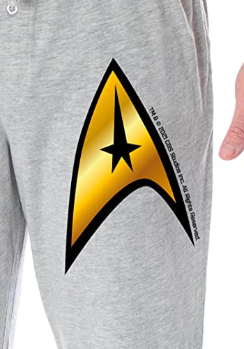 Star Trek Men's The Original Series TOS Starfleet Command Insignia Lounge Pajama Pants3