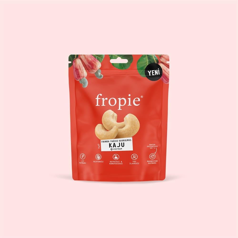 Fropie Kaju - Fırında Yağsız Kavrulmuş 75 gr