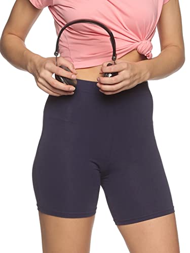 Image of OUTFLITS Ladies Cycling Shorts| Under Dress | Yoga Shorts | Workout Shorts | Running Shorts | Exercise Shorts | Gym Shorts for Womens