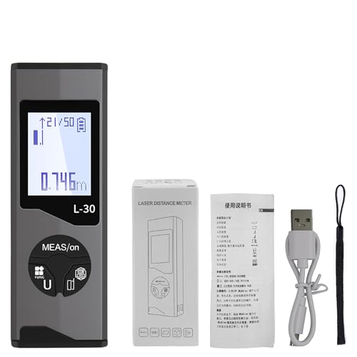 Télémètre numérique Karlak 30m avec charge Type-C et mémoire 50 groupes