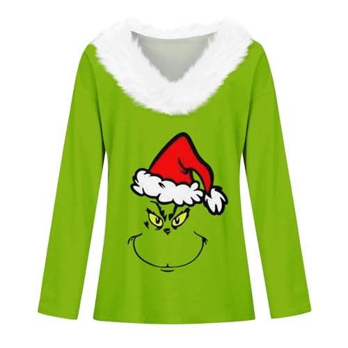 Hyygocctv FUNNY CHRISTMAS SHIRTS FOR WOMEN 𝑮𝒓𝒊𝒏𝒄𝒉𝒔 Christmas Tshirts Shirts thumb #4