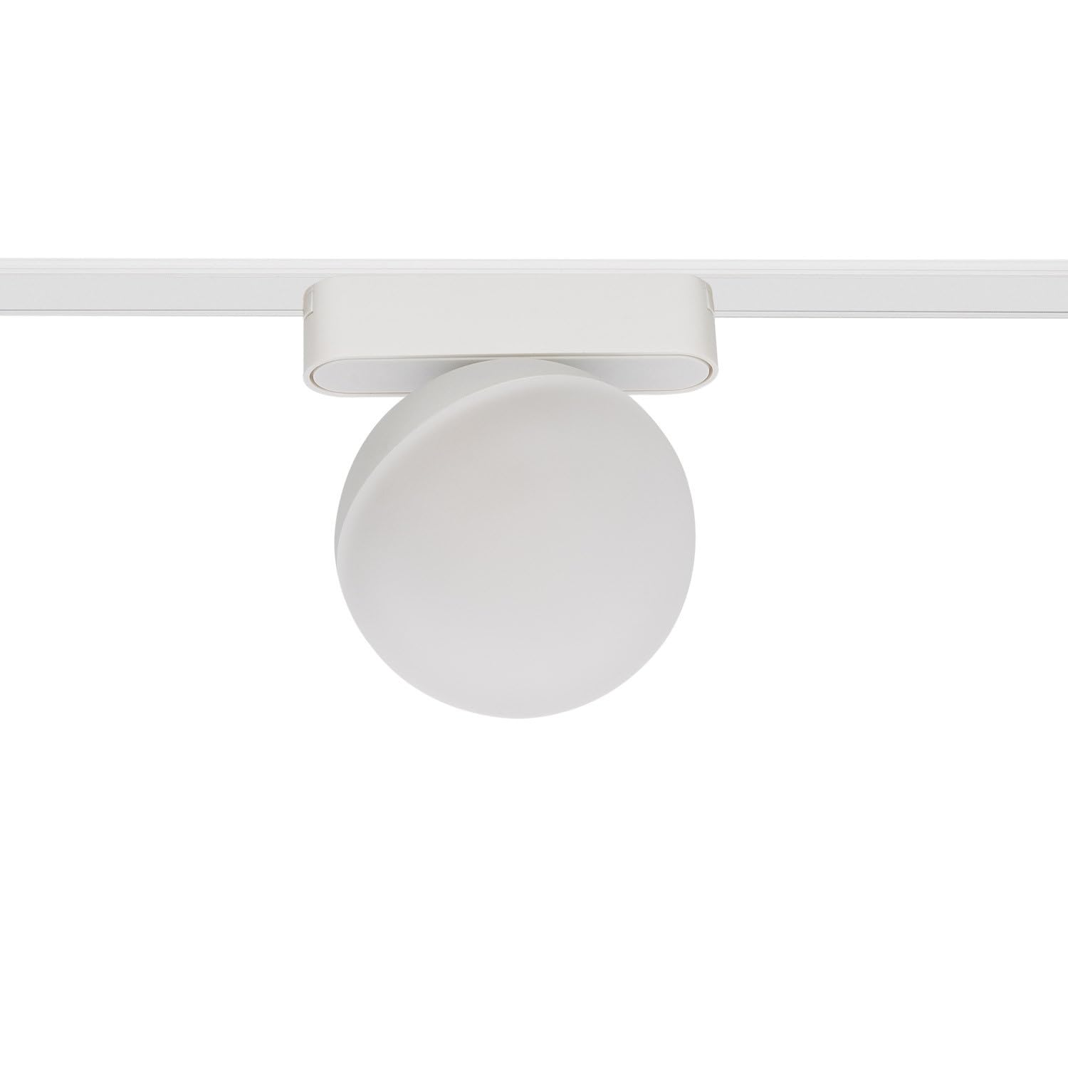 LEDKIA Foco Carril LED Magnético 25mm SuperSlim 10W 48V Blanco Ø100 mm 2700
