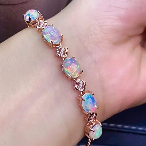 Bijoux en opale naturelle véritable 925 pour célébrer l'amour éternel de votre vie