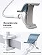 Lamicall Handy Halterung für Bett, Schwanenhals Handy Halter - Flexible Nylon Gewebte Lang Arm [97cm], 360 Grad Drehung Handy Ständer für iPhone 16/15/14/13 Pro Max, Samsung S23, 4-7 Zoll Smartphone