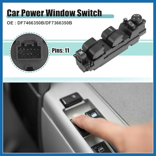 Interrupteur de vitre pour Mazda 2 2007-2013 commande avant gauche DF7466350B