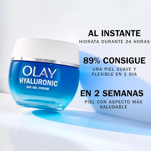 Miniatura 4 de Olay Hyaluronic Acid Crema Hidratante RECAMBIO, Cuidado de la Piel con Niacinamida, 50 ml