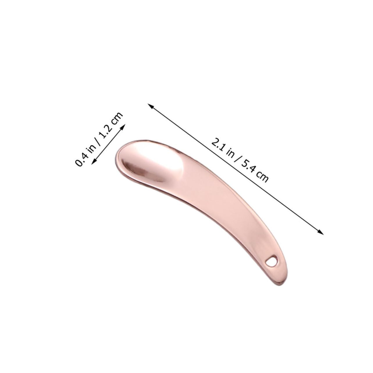 minkissy 3 Pack Zinc Alloy Eye Cream Scoops Face Cream Spoons Makeup Spoons for Travel Cosmetic Supplies Easy Application