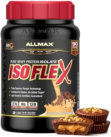 All Max Isoflex Isolate Chocolate Peanut Butter 2 lb Protein
