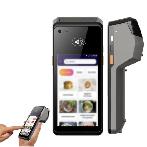Terminal POS de 5" con impresora térmica para agilizar las ventas en tiendas de barrio