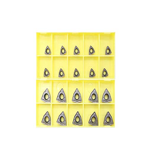 10P WCMX030208-SF LF6018 CNC tornio Utensile indicizzabile U Trapano Inserto in Carburo per WC U trapano per acciaio inox