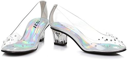 Amazon Ellie ガラスの靴風 ヒール付 パンプス シューズ 子供用 Xl 24cm 並行輸入品 キッズコスチューム おもちゃ