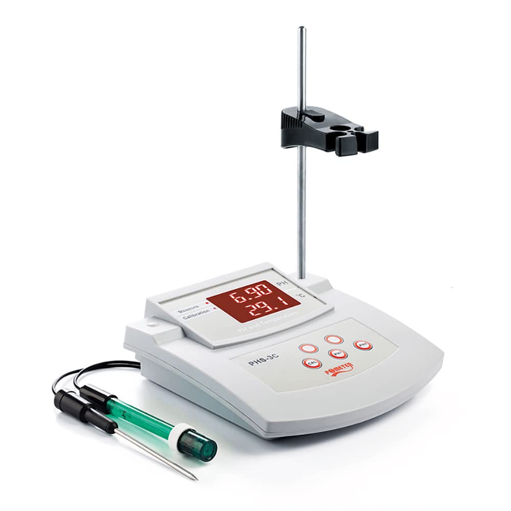 PHS-3C PH Mètre Multiparamètre PH Mètre à Étalonnage Automatique de Paillasse Ph/Température Testeur 2 en 1 Analyseur de Qualité de L'Eau