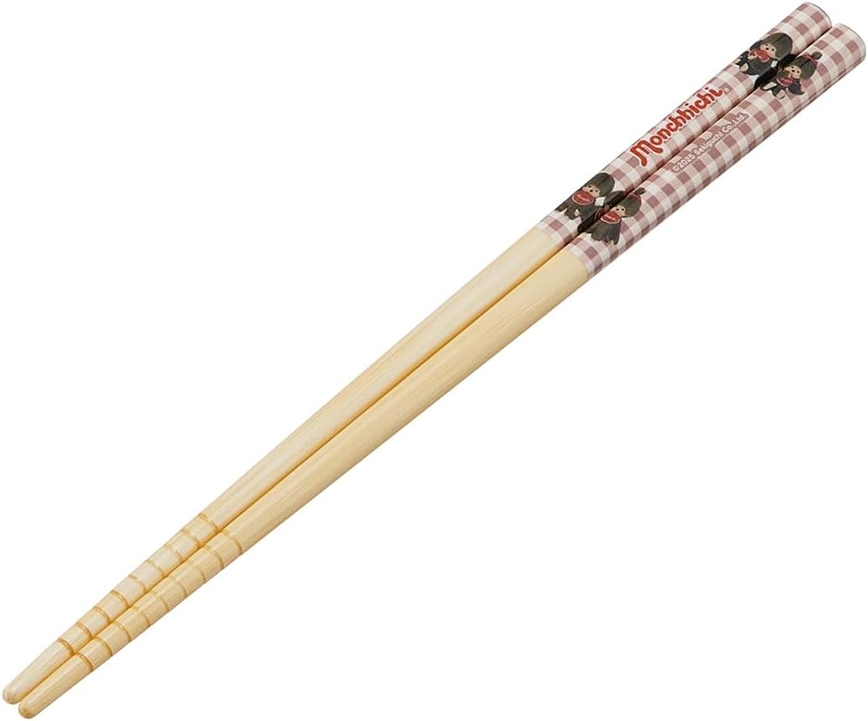 Skater ANT4C-A Monchich Bamboo Chopsticks, 8.3 inches (21 cm), Dishwasher Safe