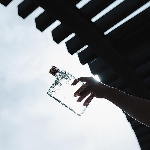 A water bottle shaped like a book