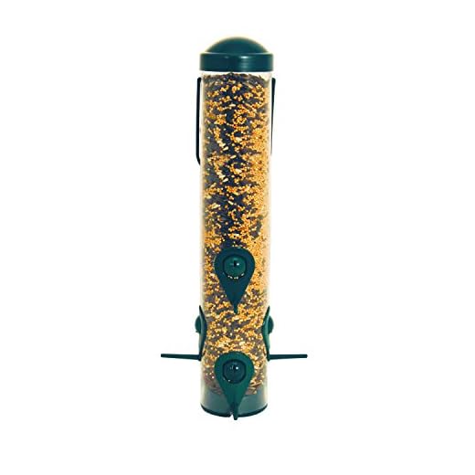 Perky-Pet 3261 Sierra Wild Bird and Finch Feeder, green, 1.8 lb