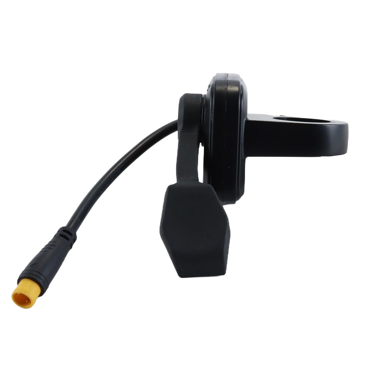Alide Thumb Throttle Grip,108X/L Plastic Right Electric Speed Governing Thumb Throttle with Waterproof Connector for Electric Scooters