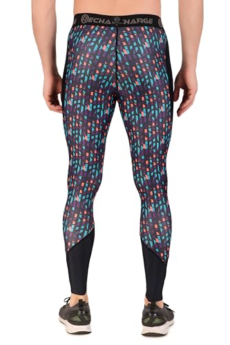 Image of ReDesign Apparels Recharge Men Polyester Sports Compression Pant /Legging /Full Tights