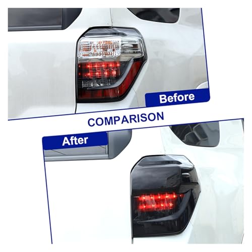Decoración de luz trasera for 4Runner 2014-2023 con acabado premium mate 6