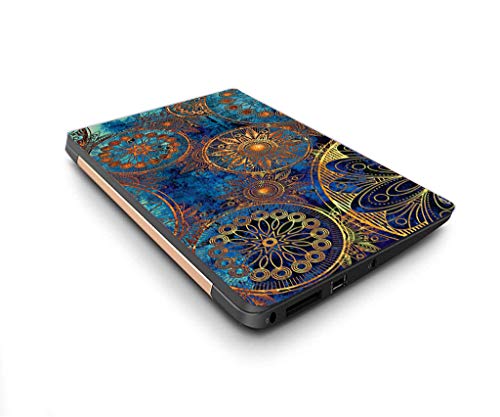 Image of Galaxsia Mandala Vinyl Laptop Skin /Sticker /Cover /Decal Compatible for Any Laptop (Hp /Dell /Sony /Acer /Lenovo /Asus etc..) Brand Models of Size 13 to 13.3 Inches Laptop Or Notebook.