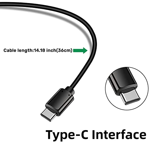 2-Pack DC 12V/24V to 5V USB C Buck Converter 3A 15W Type-C Output Charging Module Waterproof Buck Power Adapter Compatible with Raspberry Pi 4, Mobile2