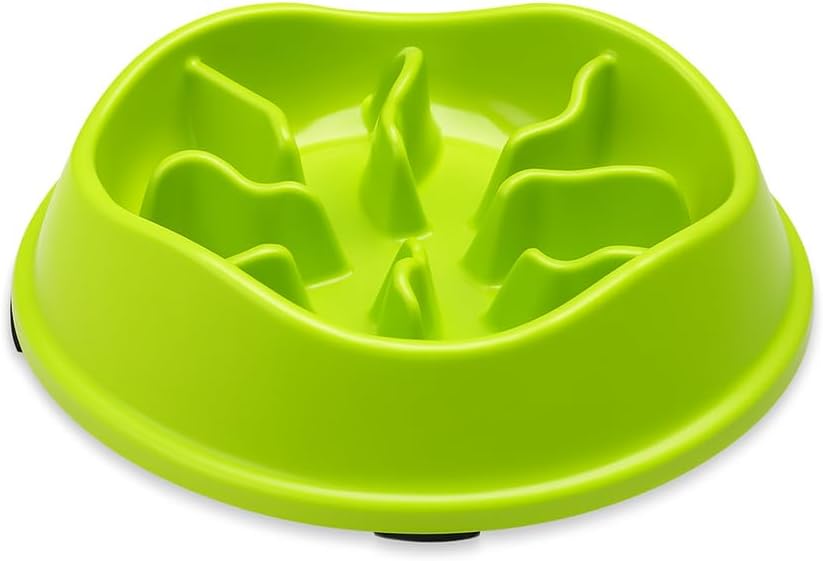 Comedouro Interativo Slow Feeder para Pets – Antiderrapante, Estimula Alimentação Lenta e Saudável, Ideal para Cães e Gatos
