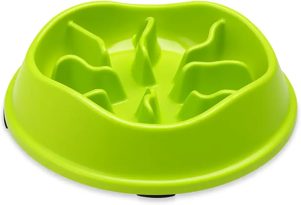 Comedouro Interativo Slow Feeder para Pets – Antiderrapante, Estimula Alimentação Lenta e Saudável, Ideal para Cães e Gatos