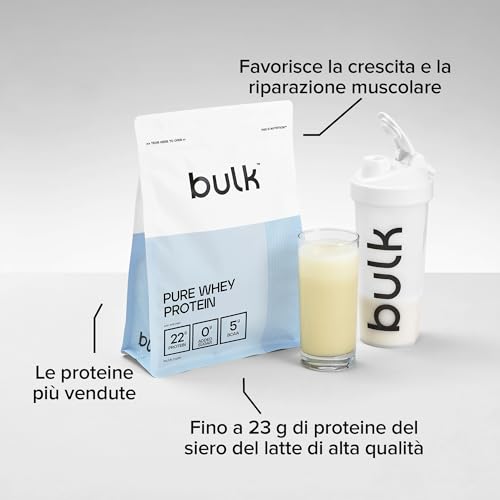 Bulk Pure Whey Protein Powder Shake, Unflavoured, 1 kg, Packaging May Vary - 3