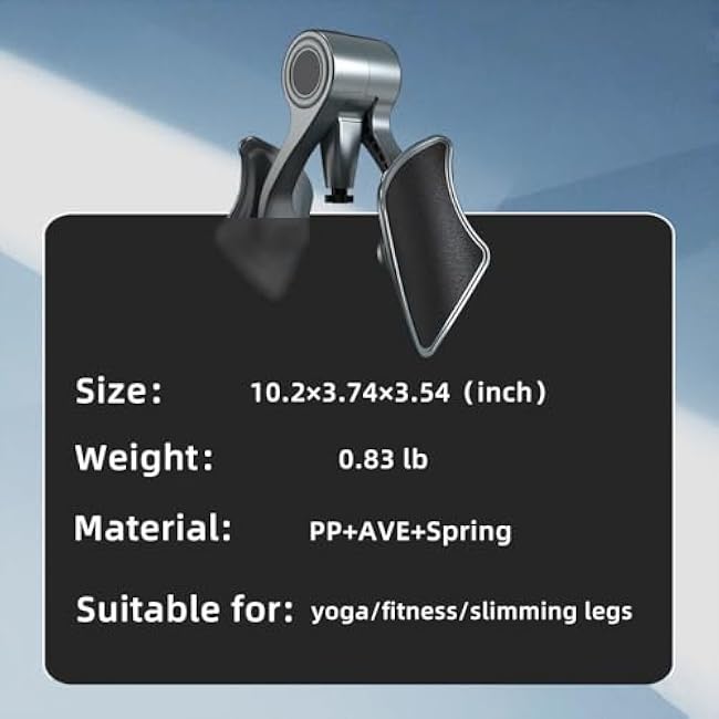 Upgrade Thigh Master Thigh Exerciser,Adjustable Inner Thigh Exercise Equipment-Multiple Scenes Portable Workout Equipment