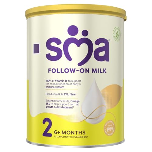 SMA PRO Follow On Baby Milk Powder, 6 Months+, 800g (Pack of 6)