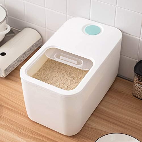 Kitchen Rice Food Dispenser, Rice Storage Box, Food Storage Box, Grain Storage Box, Kitchen Tools, 10Kg