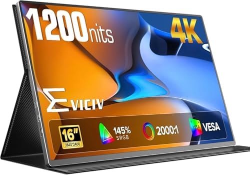 migliori monitor portatili touchscreen 4k per produttività con laptop e telefono