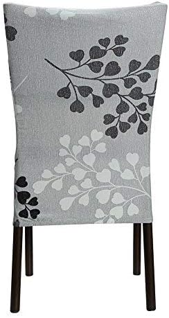 Miniatura 5 de Fuloon - Paquete de 4 fundas protectoras para sillas de comedor extraíbles y lavables para hotel cena ceremonia banquetes bodas