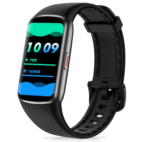 Image of Fitness Tracker with 24 /7 Heart Rate Blood Oxygen Sleep Monitor, 1.47'' HD Screen Activity Trackers, 123 Sports Modes Smart Watch, Step Counter Calories Pedometer for Women Men