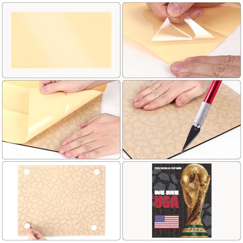 Image of FIFA USA Poster-2 Wooden Puzzle for Adult, 200 Pieces Irregular Shape Puzzle, 5MM Thick, Creative Collectible Gift for Fans, Officially Licensed Product, 9.3 x 12