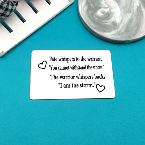 Xiahuyu Inspirational Gifts for Men Women Engraved Wallet Insert Card with Inspirational Quotes Christmas Birthday Gifts Graduation Gifts Encouragement Gifts for Daughter Son Friend Family3