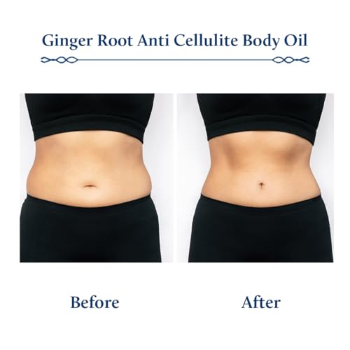 Blue Nectar Ginger Oil Anti Cellulite Body Massage Oil for Skin Tightening, Toning & Hydration | Authentic Ginger Root Massage Oil with Plant Based Vitamin B & C for Women and Men (11 Herbs, 100ml) - Image 6