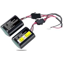 103-304742 2XER18505M Battery Replacement for Visonic MCS-720B MCS-740 siren SR-740 PG2 SR-740 PG2 sirens PG9901 Burg Siren Siren Res Fire Siren PG9901 Siren PG9911/3.6V,16000mAh