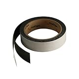 FindTape MGRS Receptive Steel Tape [Adhesive-Backed/Attracts Magnets]: 1 in. x 10 ft. (Black)